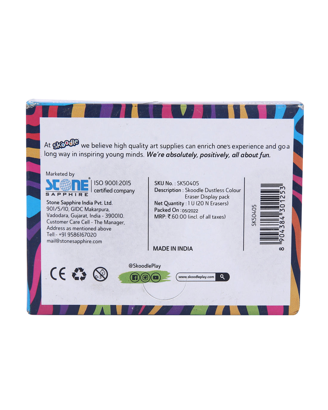 Skoodle Dustless Colour Eraser