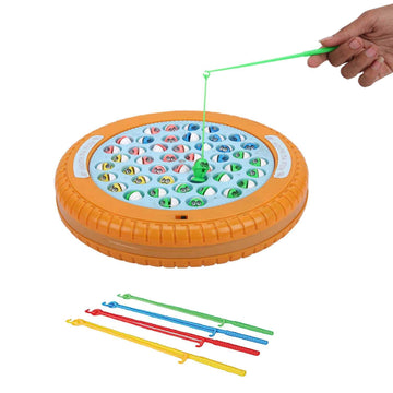 Skoodle Quest Hook Da Fish Rechargeable Game - Orange