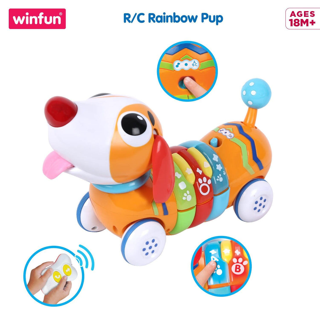 Winfun R/C Rainbow Pup