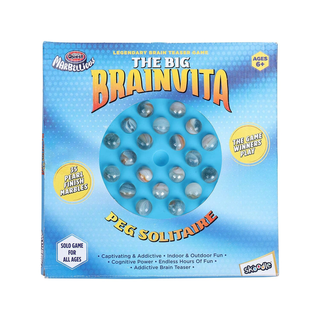 Skoodle The Big Brainvita - Blue