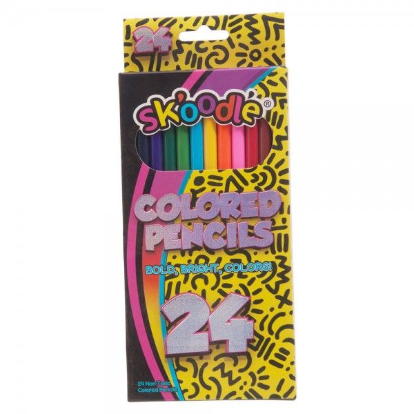 Skoodle 24 Colour Pencils