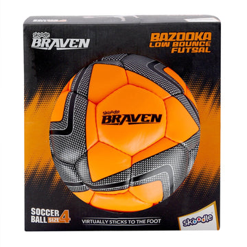 Skoodle Braven Bazooka Low Bounce Futsal Soccer Ball - Size 4
