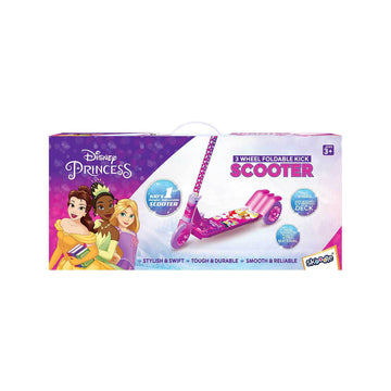 Princess 3 Wheel Foldable Kick Scooter
