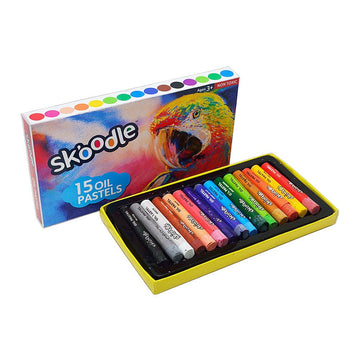 Skoodle 15 Oil Pastels