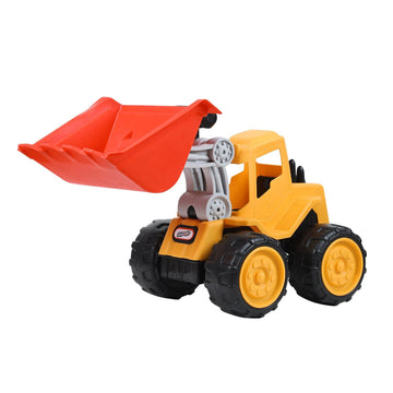Skoodle Mini Machines Build & Go Free Wheel Construction Truck - Bulldozer