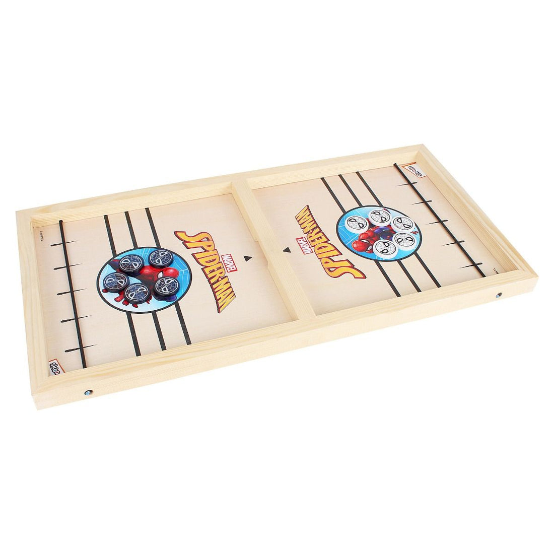 SKOODLE Sling Puck Game with Spider Man Print For Kids Indoor And Outdoor Acitivties