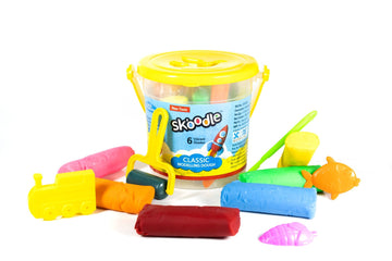 Skoodle 6 Shades Modelling Dough