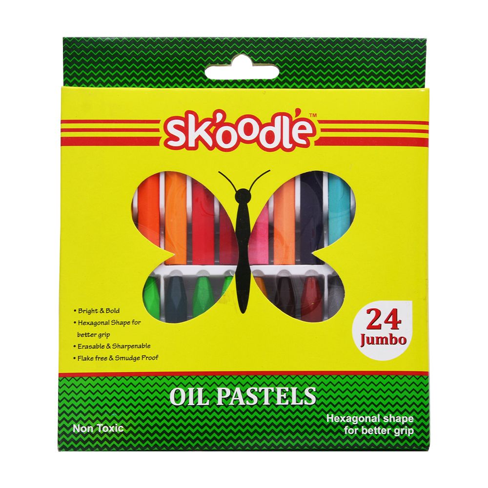 Skoodle 24 Jumbo Oil Pastels