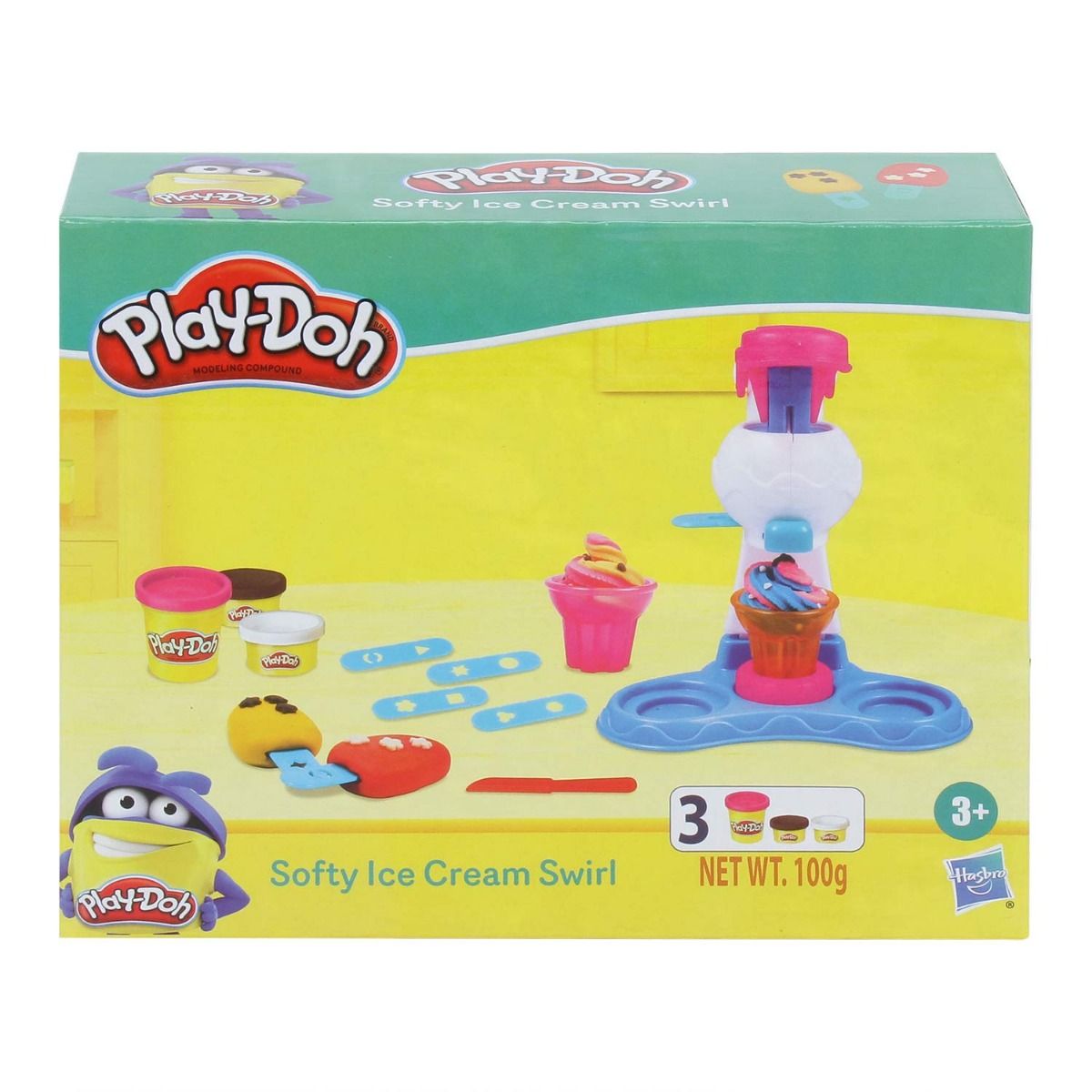 4 colours play doh ice cream online