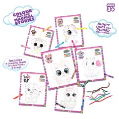 Skoodle Unicorn Rainbow Colouring Frames