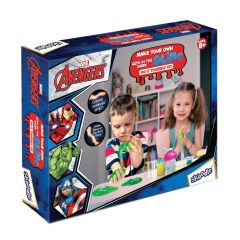 Skoodle Avengers - Make Your Own GITD Cosmic Shimmer Slime, Educational DIY Activity Toy Kit for Ages 8+, Creative Learning Games for Growing Children